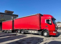 HASAYDINLAR : 2007 RENAULT PREM.440 FRUEHAUF KAMYON RÖMORK TAKIM**