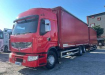 HASAYDINLAR : 2007 RENAULT PREM.440 FRUEHAUF KAMYON RÖMORK TAKIM**