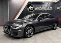 2023~BAYİ~A6 45TFSI 265Hp~BOYASIZ~SLİNE PAKET~AHŞAP DEKOR+19‘JNT
