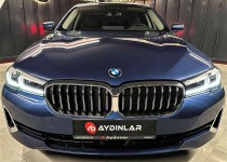 2022~BAYİ~520İ~OTONOM+ÇİFT HAFIZALI KONFOR KOLTUK+KEYLESGO+AHŞAP