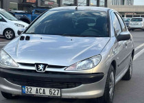 CEYLİN OTOMOTİVDEN 2002 MODEL BENZİN-LPGLİ OTOMATİK PEUGEOT 206