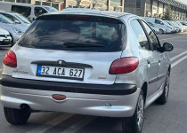 CEYLİN OTOMOTİVDEN 2002 MODEL BENZİN-LPGLİ OTOMATİK PEUGEOT 206