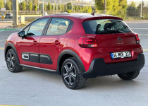 ocar otonomi 2024 MODEL OTOMATİK KIRMIZI 23.000 KM‘DE CİTROEN C3