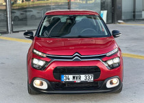 ocar otonomi 2024 MODEL OTOMATİK KIRMIZI 23.000 KM‘DE CİTROEN C3
