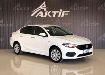 A K T İ F Den 2017 Fiat Egea 1.3 M.jet Easy 95Hp Beyaz Bakimli