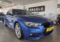 *EROĞLU*BMW 318İ EDİTİON M SPORT-KIRMIZI DERİ-HAYALET-NBT-FULL