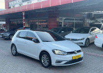 2019+VOLKSWAGEN+GOLF+1.5TSİ+COMFORTLİNE+DSG+150HP+100 BİN KM de+