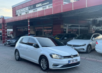 2019+VOLKSWAGEN+GOLF+1.5TSİ+COMFORTLİNE+DSG+150HP+100 BİN KM de+