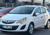 CEYLİN OTOMOTİVDEN 2012 MODEL DEĞİŞENSİZ MASRAFSIZ OPEL CORSA++