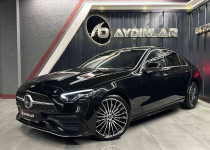 2024~BAYİİ~C-200 4MATİC~AMG~BOYASIZ~KEYLESSGO+BURMESTER+19‘‘JANT