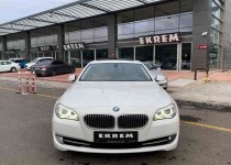 2012 BMW 525d XDRİVE 195.000KM İLK EL+BORUSAN BAKIMLI+BEYAZ-BEJ