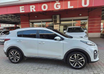 **EROĞLU** 2021 KİA SPORTAGE 4X4 PRESTİGE BOYASIZ K.KART12TAKSİT