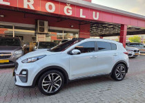**EROĞLU** 2021 KİA SPORTAGE 4X4 PRESTİGE BOYASIZ K.KART12TAKSİT