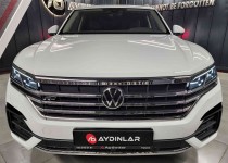 2020~Bayi̇~Touareg Rli̇ne~Boyasiz~Di̇stroni̇c+Soğutma+Masaj+Ai̇rmati̇c