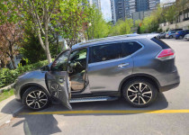 2017 Trafiğe Çıkış acil satılık ici tertemiz X-TRAIL