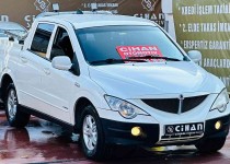 % 50 Peşi̇natla Senetli̇ 2010 4X4 Actyon Sports Çi̇ft Kabi̇n**